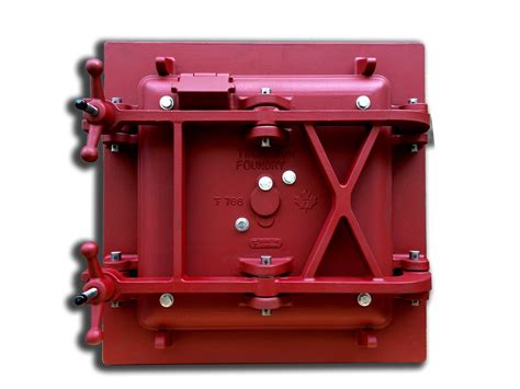 metal boiler house doors|cast iron boiler door frame.